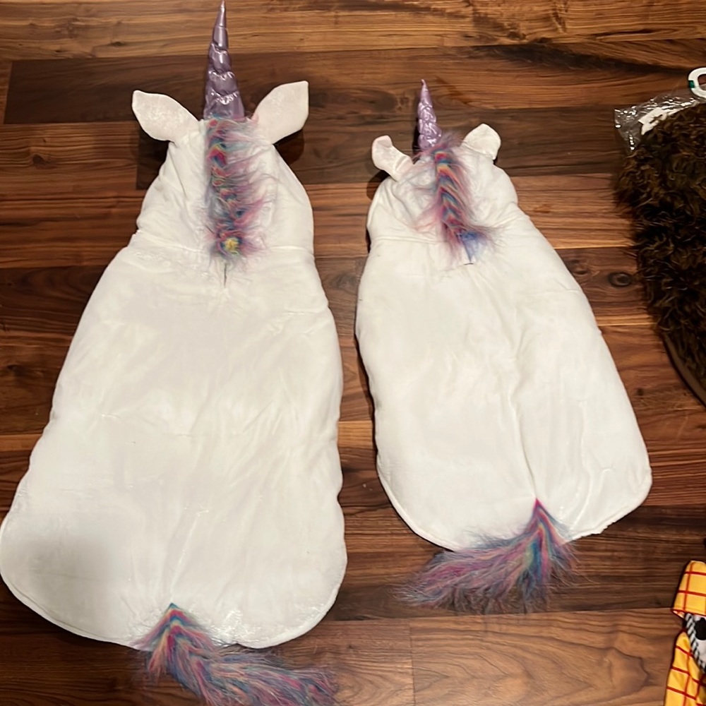 Dog costumes unicorn